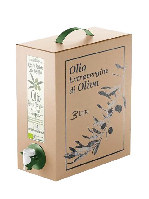 Baginbox 5L di Olio Extra Vergine di Oliva Biologico Toscano Orto degli Ulivi